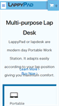Mobile Screenshot of lappypad.com